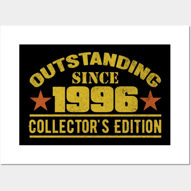 Outstanding Since 1996 Wall Art by HB Shirts